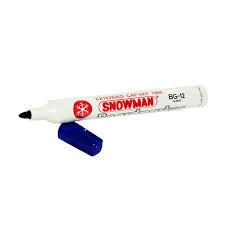 SNOWMAN NO. BG-12 WHITEBOARD MARKER COLOR BLUE